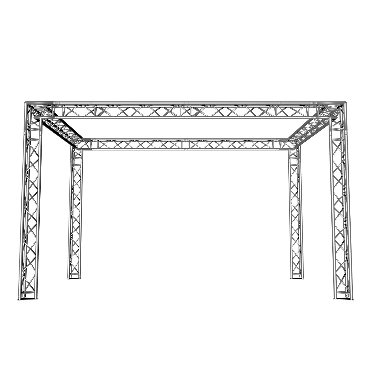 FORTEX FX33 driehoek truss beursstand carré 5x4x3 m FORTEX FX33 driehoek truss beursstand carré 5x4x3 m