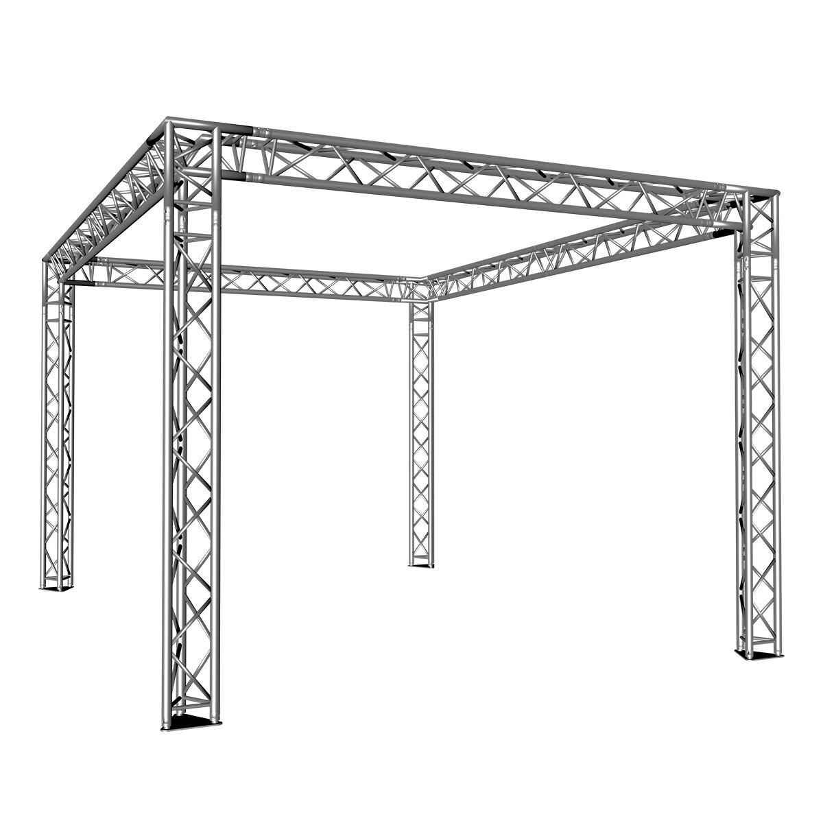 FORTEX FX33 driehoek truss beursstand carré 5x4x3 m FORTEX FX33 driehoek truss beursstand carré 5x4x3 m
