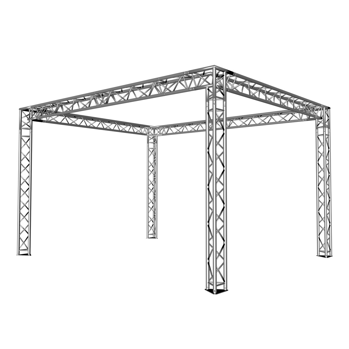 FORTEX FX33 driehoek truss beursstand carré 5x4x3 m FORTEX FX33 driehoek truss beursstand carré 5x4x3 m