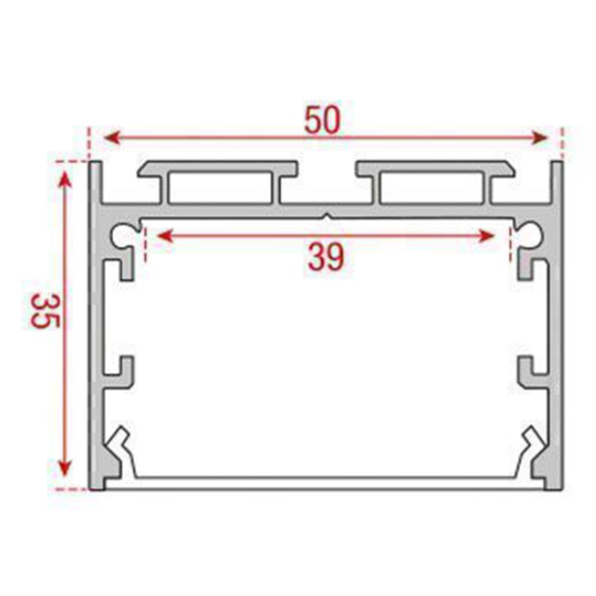Artecta Profile Pro-Line 27 Stair zwart Artecta Profile Pro-Line 27 Stair zwart