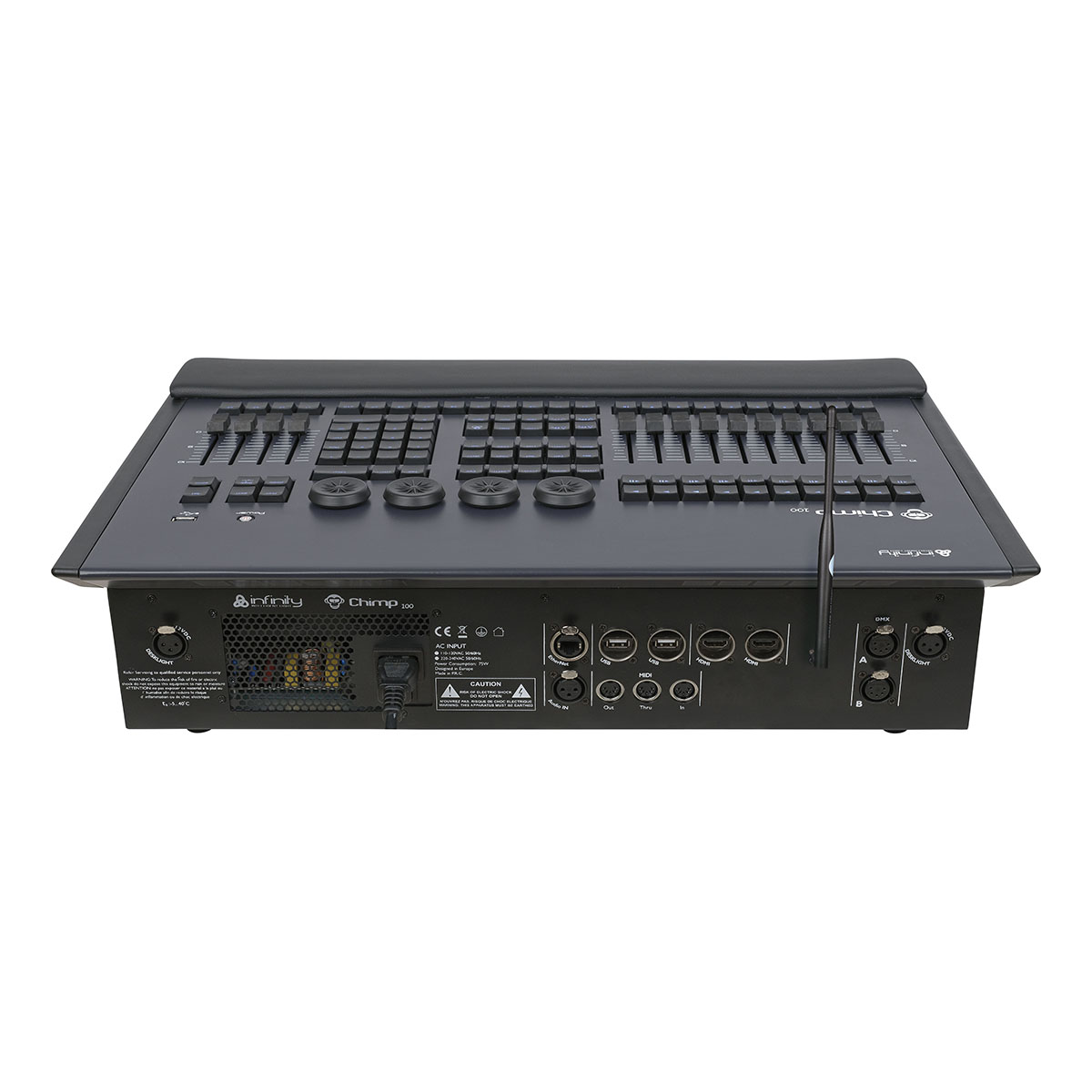 Infinity Chimp 100.G2 - 2 universe DMX console Infinity Chimp 100.G2 - 2 universe DMX console