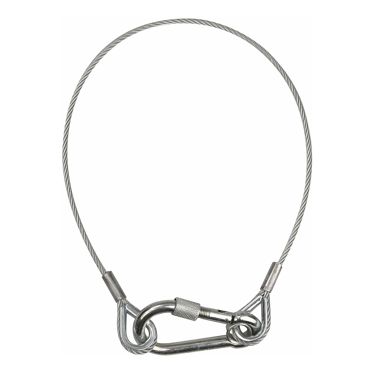 Showgear Veiligheidskabel Ø 4mm 50cm Showgear Veiligheidskabel Ø 4mm 50cm