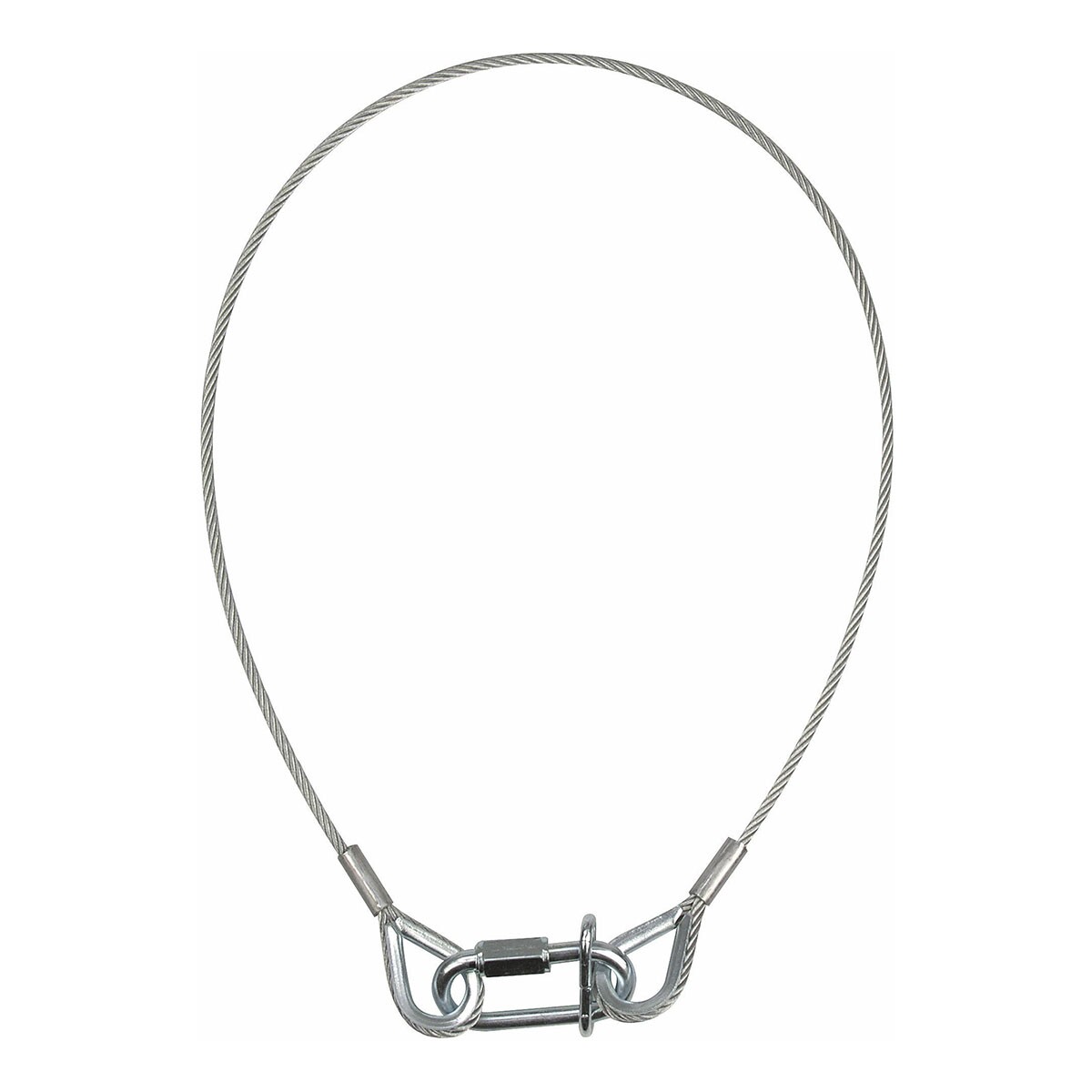 Showgear Veiligheidskabel Ø 3mm 60cm Showgear Veiligheidskabel Ø 3mm 60cm