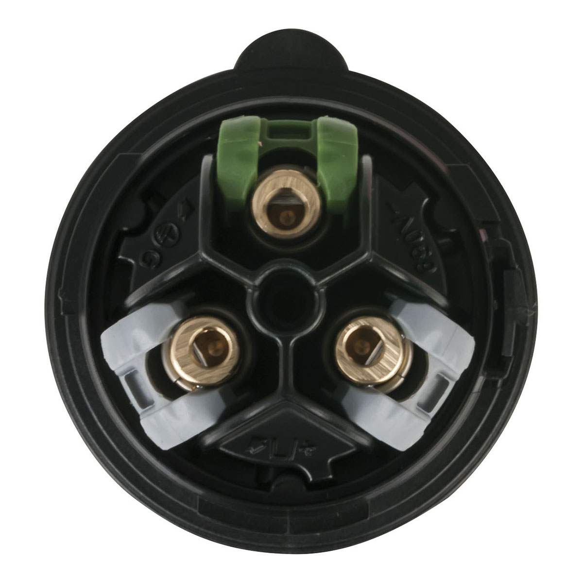 Showtec CEE 16A 240V 3p Plug Male Zwart, Turbo Twist, IP44 Showtec CEE 16A 240V 3p Plug Male Zwart, Turbo Twist, IP44