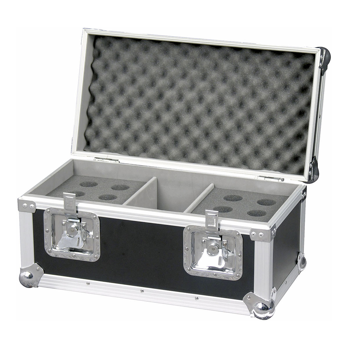 Showgear ACA-MIC5 Pro - flightcase voor 12 microfoons