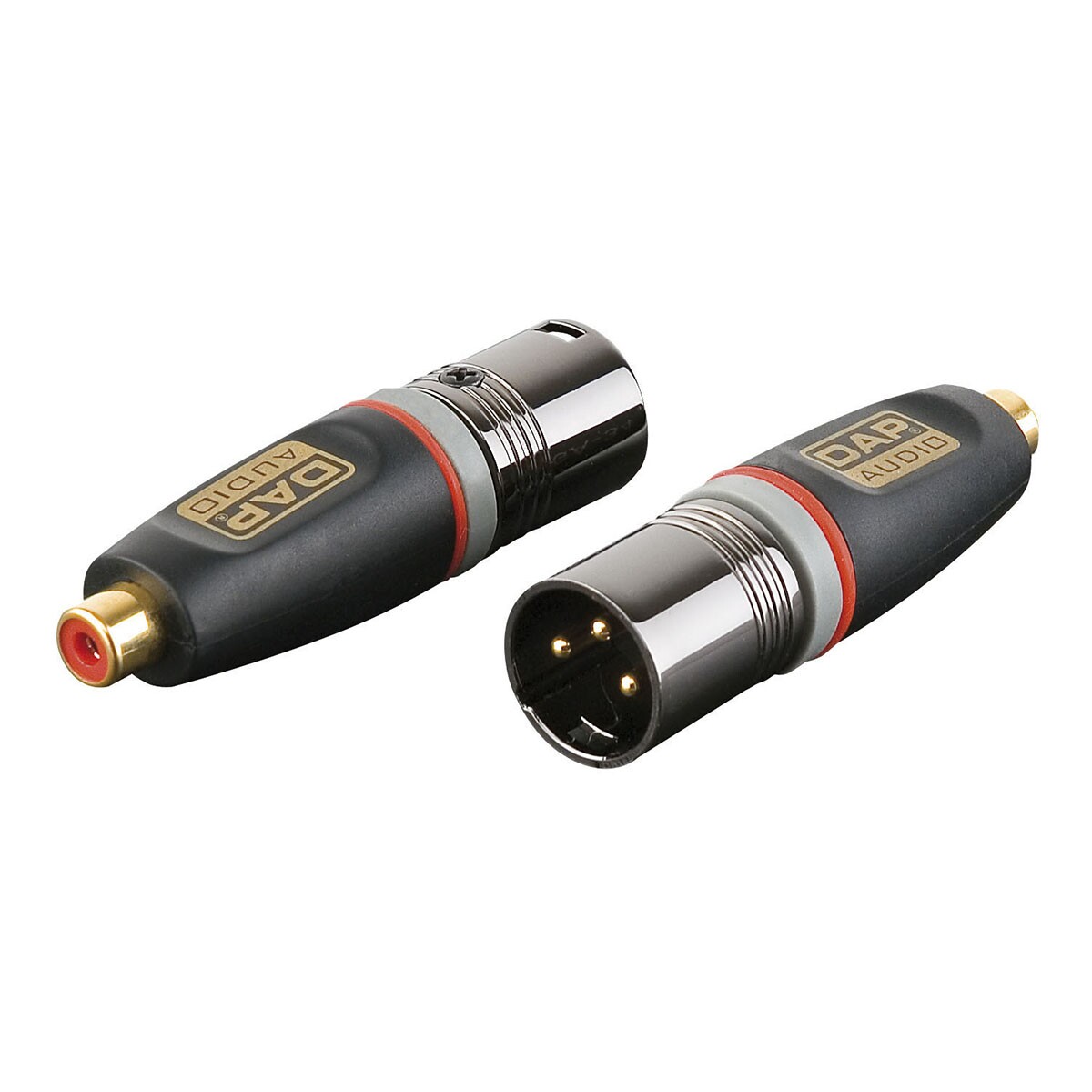 DAP XGA34 - Verloop-plug XLR male 3-pin naar RCA female DAP XGA34 - Verloop-plug XLR male 3-pin naar RCA female