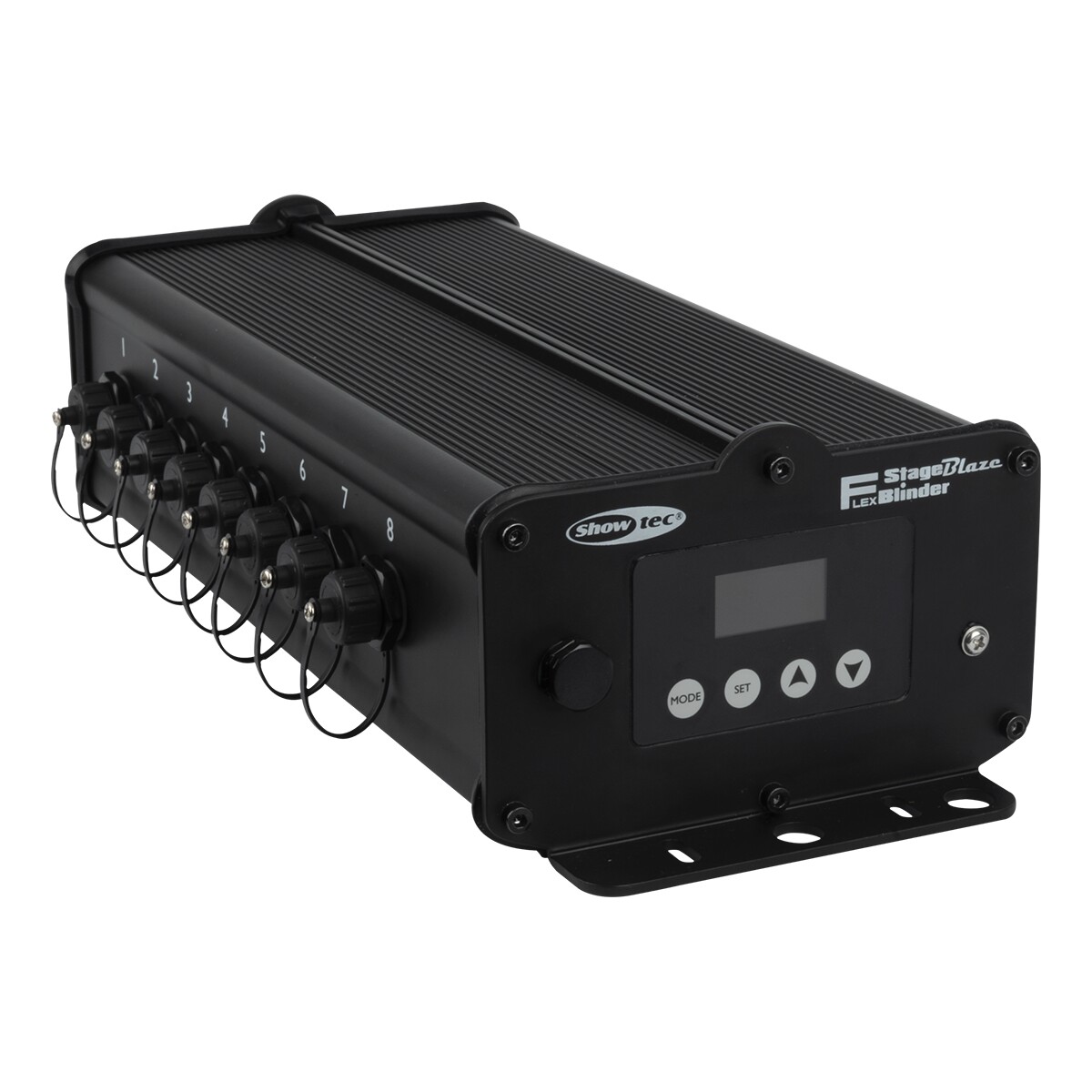 Showtec Stage Blinder FLEX Blaze Set van 8x 100 W LED blinders + controller Showtec Stage Blinder FLEX Blaze Set van 8x 100 W LED blinders + controller