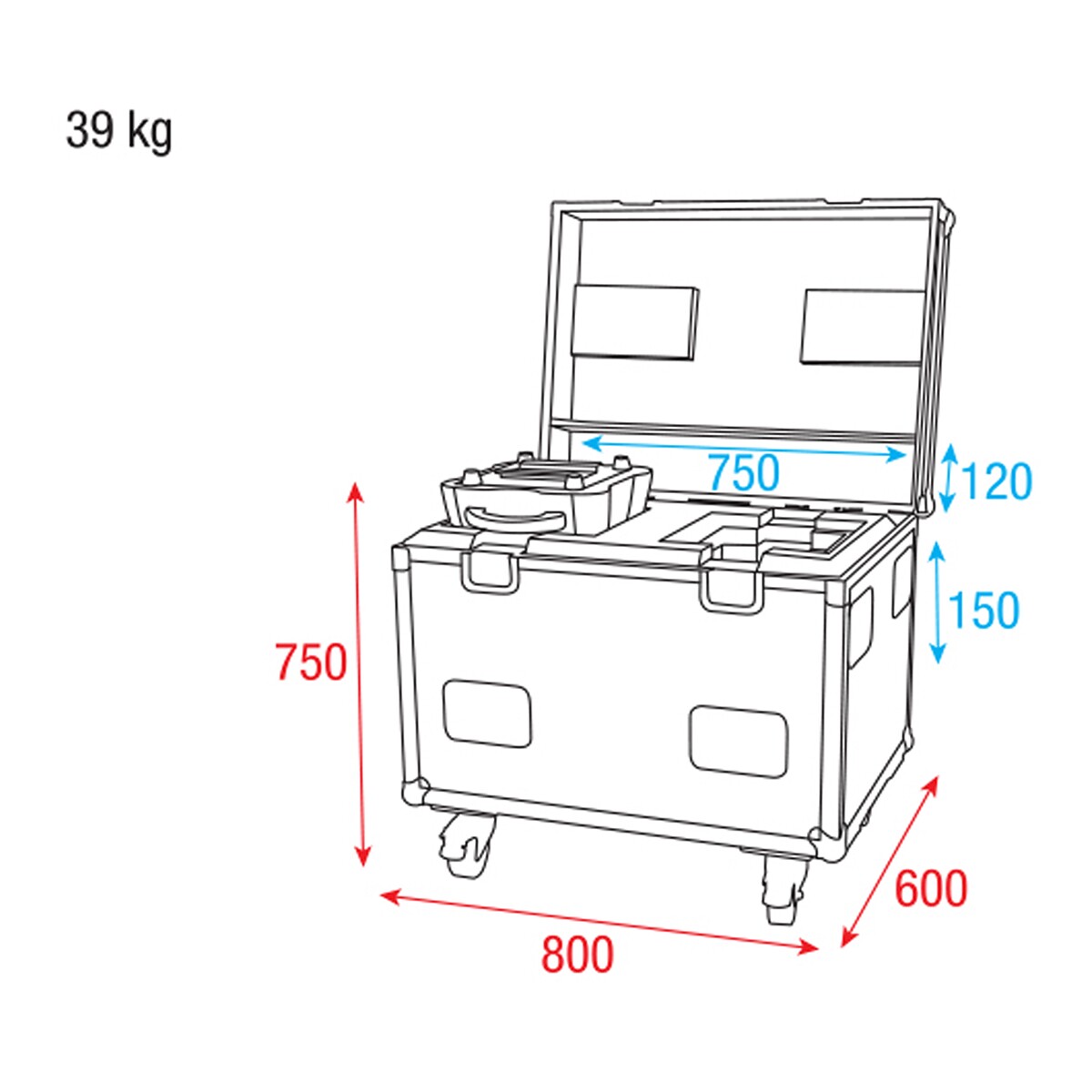 Infinity Case for 2x iFX-640 Premium Line Infinity Case for 2x iFX-640 Premium Line