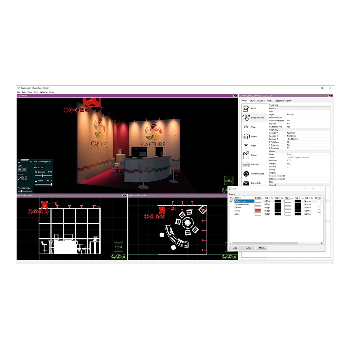 Capture Version Upgrade to Capture 2024 Duet Licht besturing & ontwerp software Capture Version Upgrade to Capture 2024 Duet Licht besturing & ontwerp software
