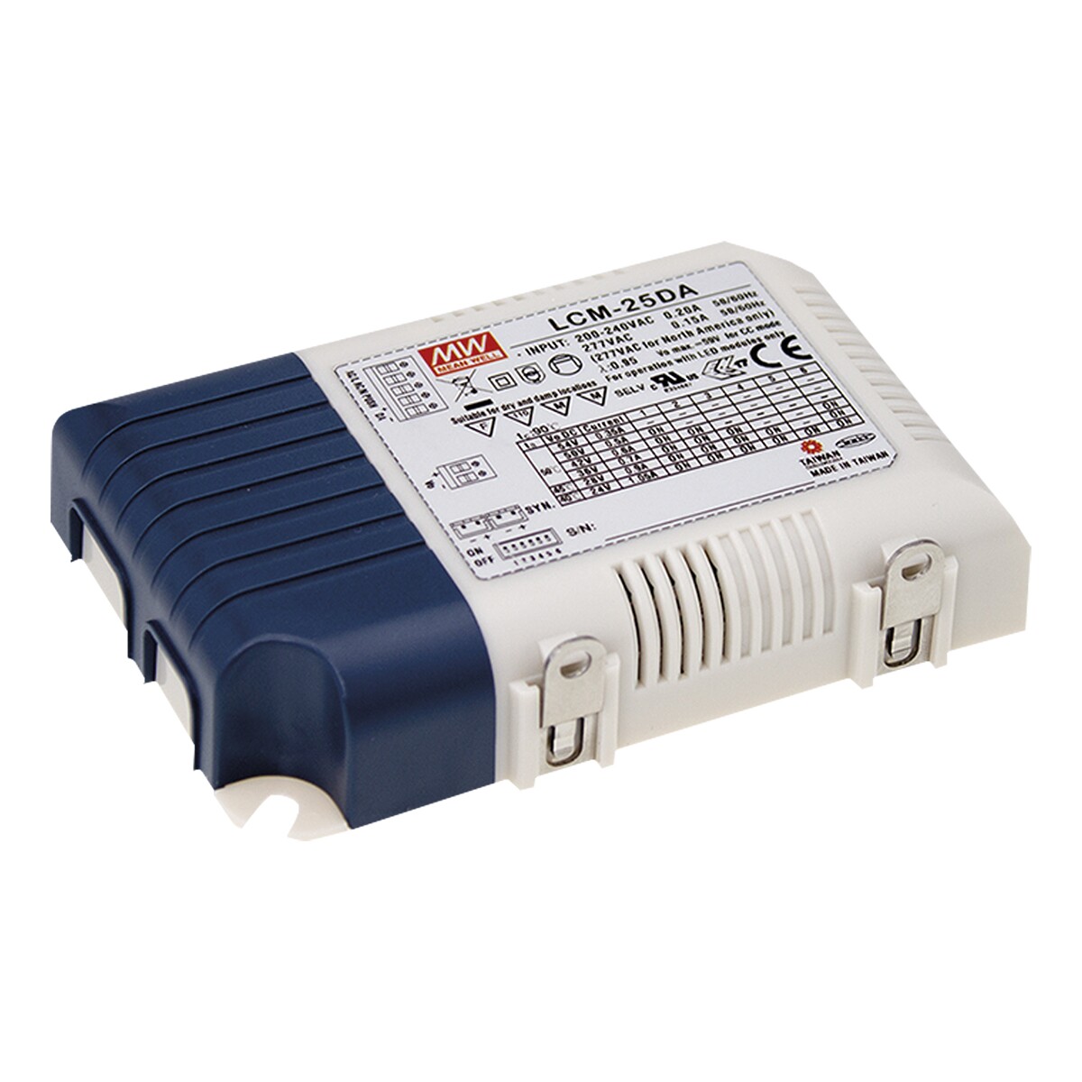Meanwell LED Driver Universal MEAN WELL LCM-25DA - 25 W Meanwell LED Driver Universal MEAN WELL LCM-25DA - 25 W