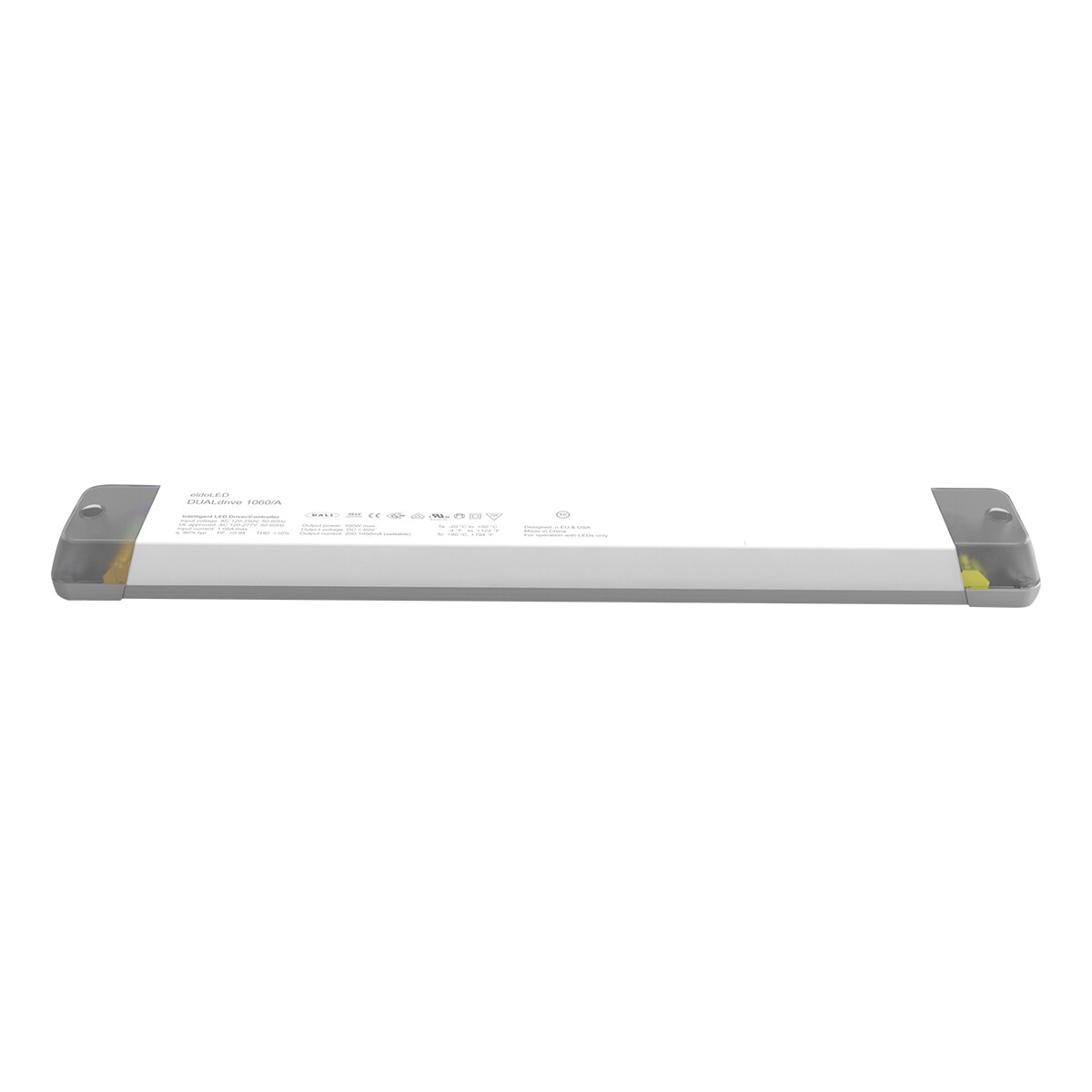 EldoLED DUALdrive AC 100 W Constant Current eldoLED DL1060/A - DALI - 2 Ballasts - 4 Uitgangen EldoLED DUALdrive AC 100 W Constant Current eldoLED DL1060/A - DALI - 2 Ballasts - 4 Uitgangen