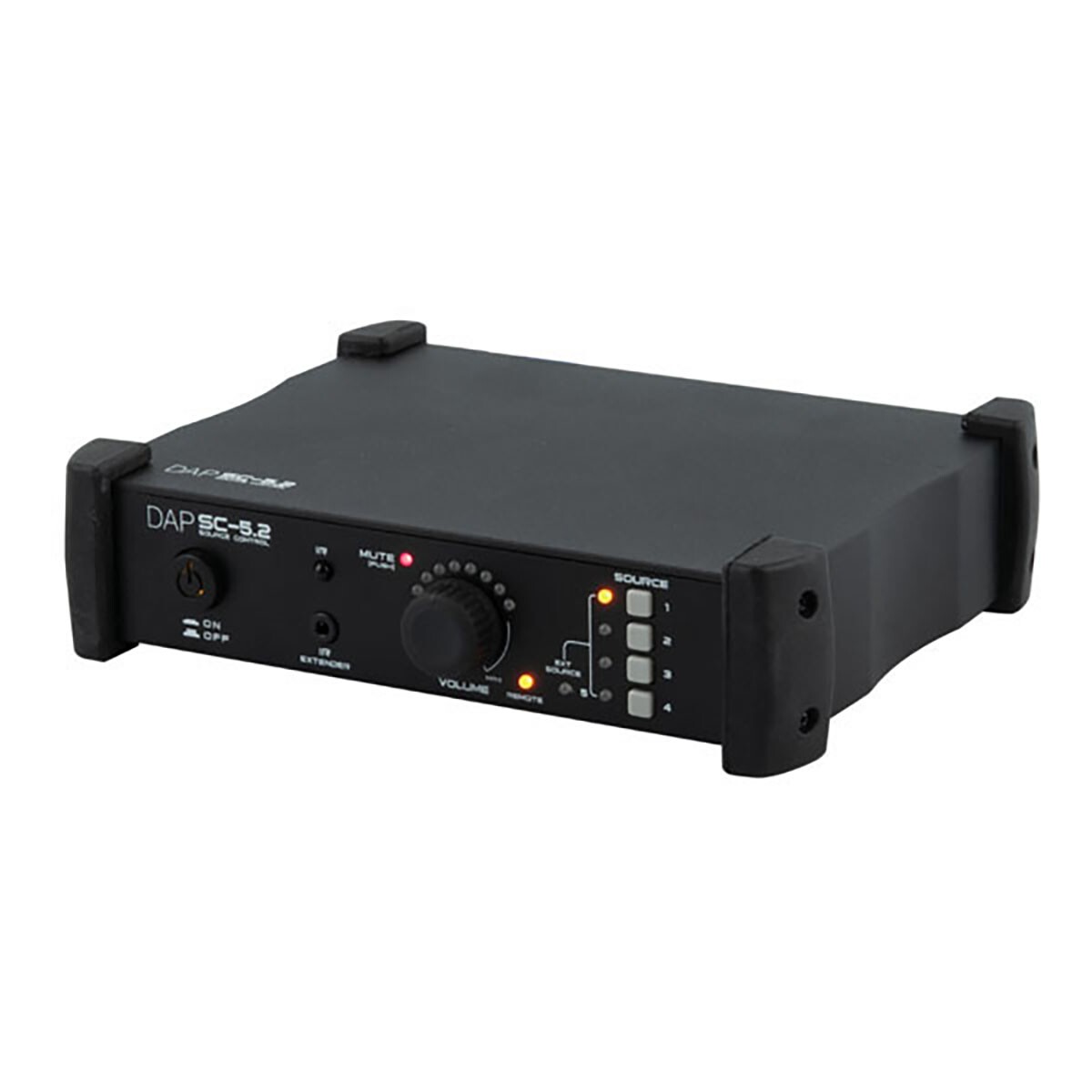 DAP SC-5.2 Source Control Stereo audiobronselector en volumeregeling