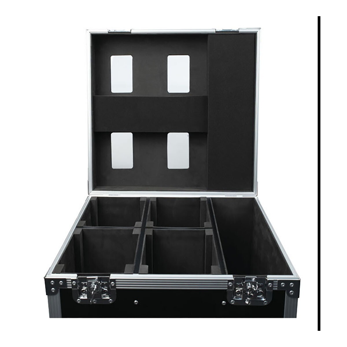 Showtec Case for 4x Shark Wash Zoom Two/Spot Two/Beam Flightcase Showtec Case for 4x Shark Wash Zoom Two/Spot Two/Beam Flightcase