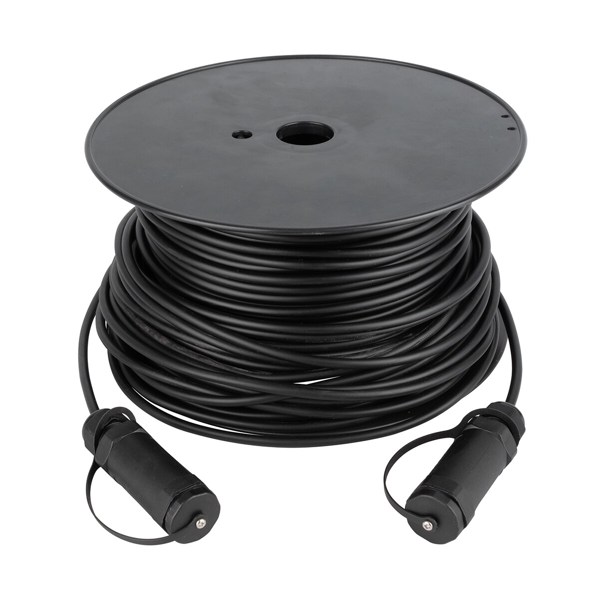 DAP Armoured HDMI 2.1 AOC 8K Fibre Cable 100 m - Gepantserd - verguld DAP Armoured HDMI 2.1 AOC 8K Fibre Cable 100 m - Gepantserd - verguld