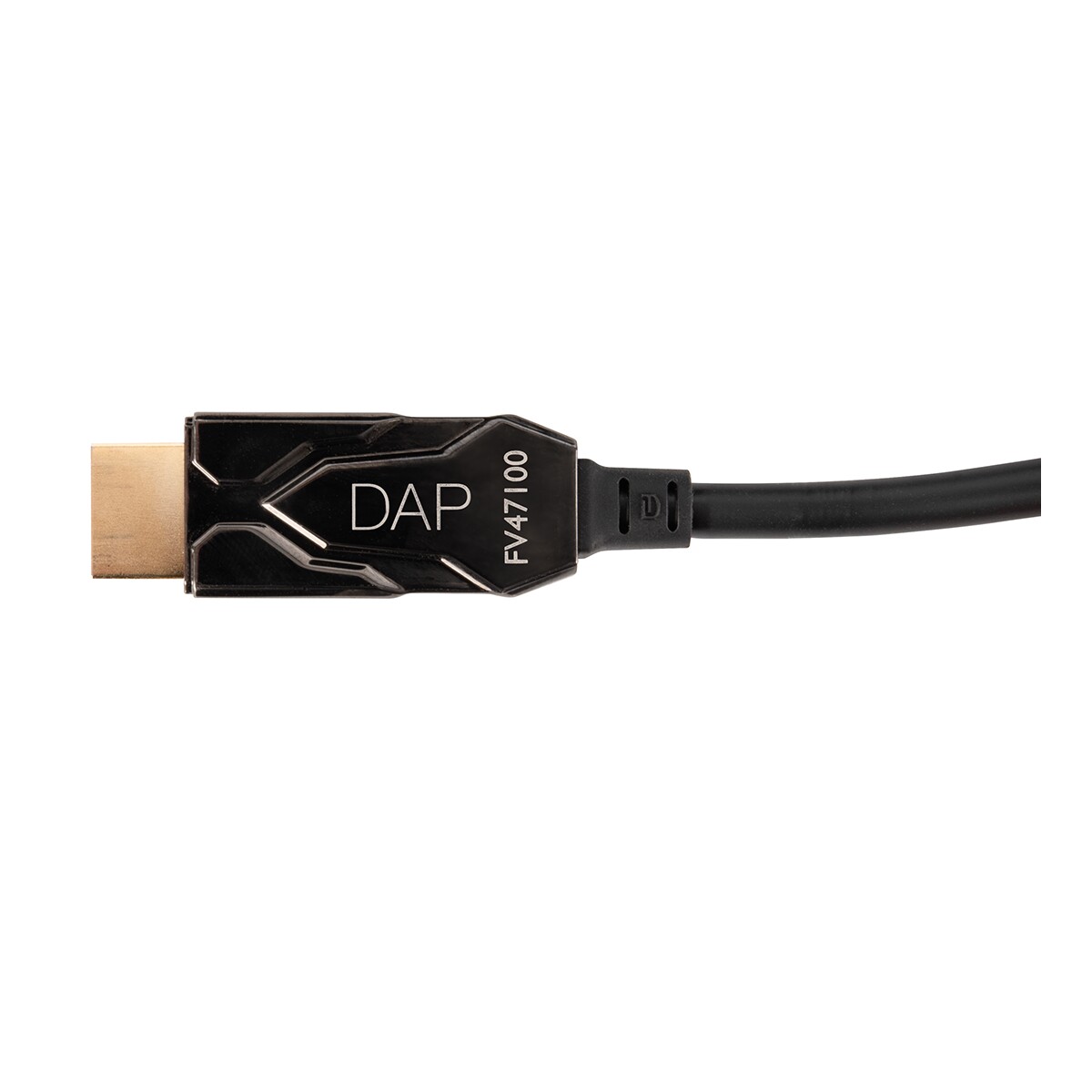 DAP Armoured HDMI 2.1 AOC 8K Fibre Cable 100 m - Gepantserd - verguld DAP Armoured HDMI 2.1 AOC 8K Fibre Cable 100 m - Gepantserd - verguld