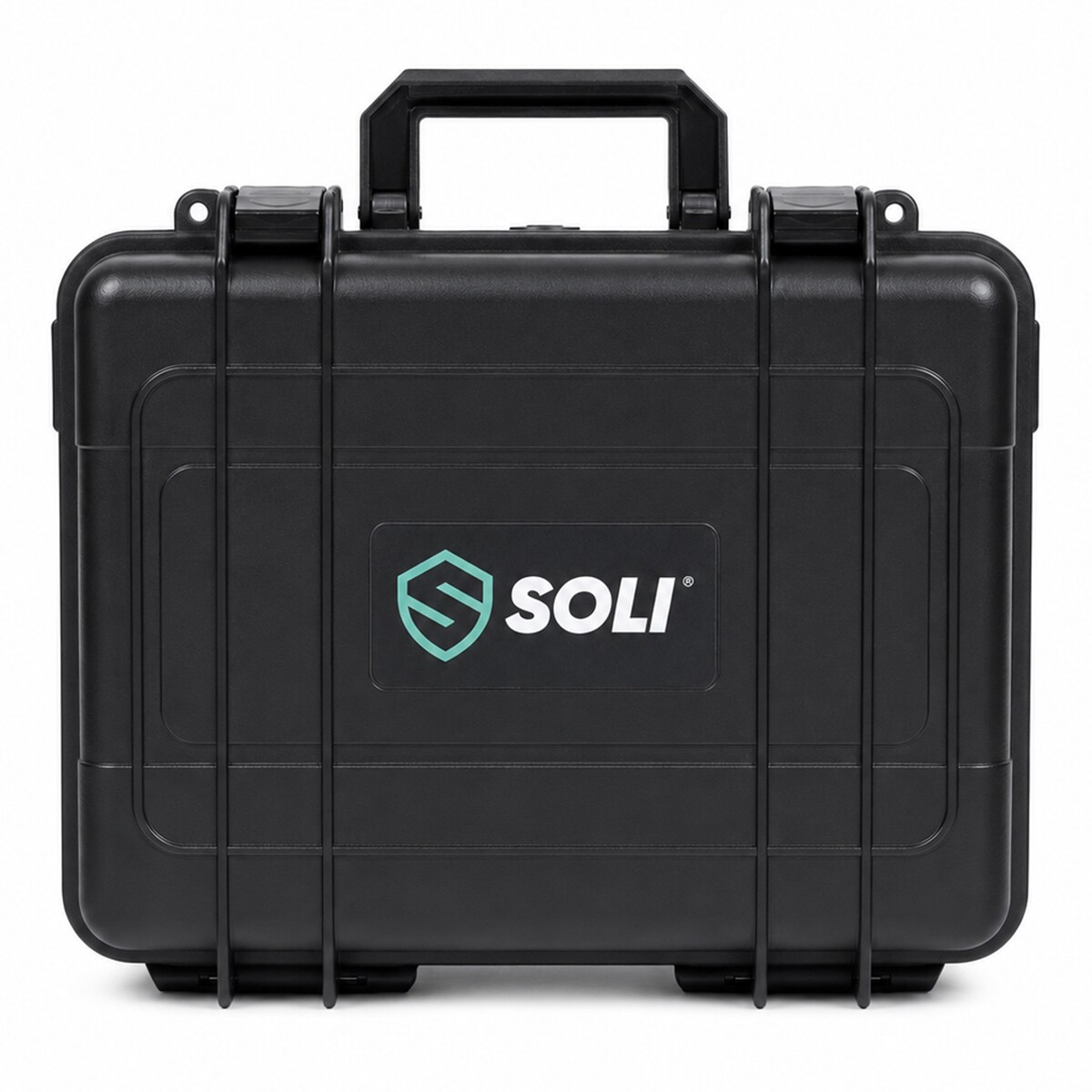 SOLI™ Protector Case 1100 waterdichte robuuste kunststof koffer zwart SOLI™ Protector Case 1100 waterdichte robuuste kunststof koffer zwart