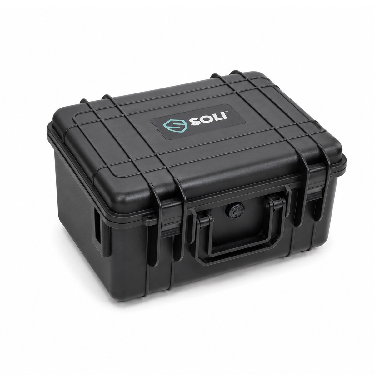 SOLI™ Protector Case 1100 waterdichte robuuste kunststof koffer zwart SOLI™ Protector Case 1100 waterdichte robuuste kunststof koffer zwart