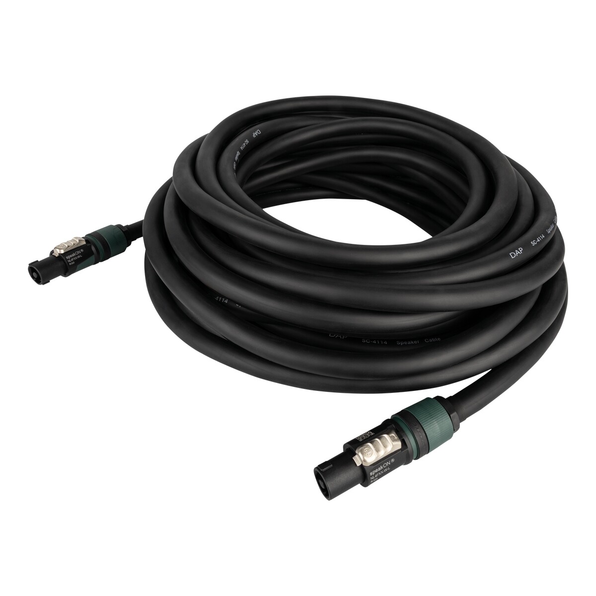 DAP FSN15 luidsprekerkabel speakON NL4 naar speakON NL4, 4x 4 mm², 15 m DAP FSN15 luidsprekerkabel speakON NL4 naar speakON NL4, 4x 4 mm², 15 m