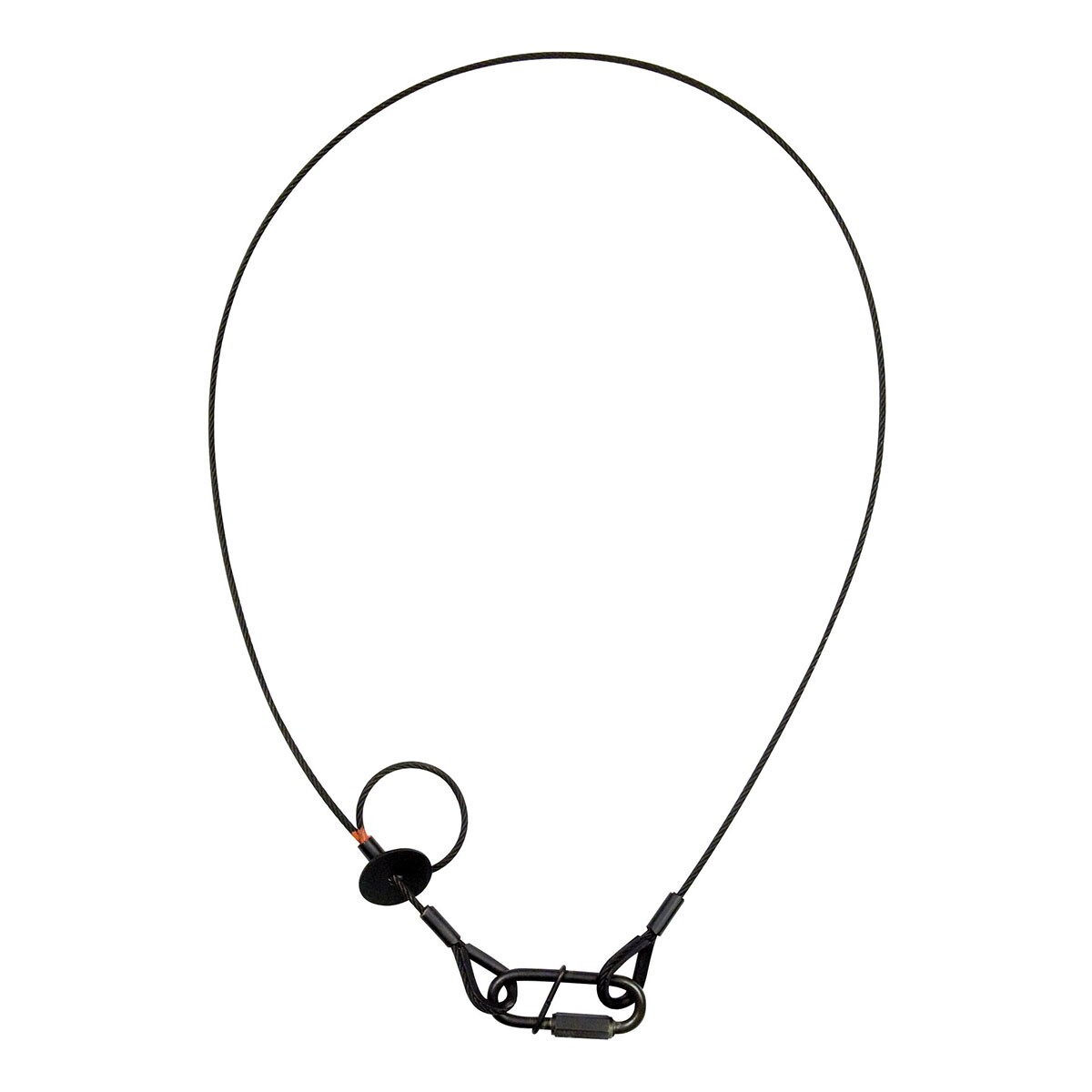 Saveking Veiligheidskabel Ø 3mm 100cm zwart Saveking Veiligheidskabel Ø 3mm 100cm zwart