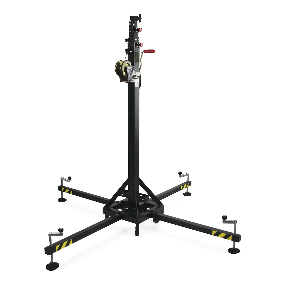 Showgear Mammoth MT-150 Wind-Up top load statief 5,30m - 150kg Showgear Mammoth MT-150 Wind-Up top load statief 5,30m - 150kg