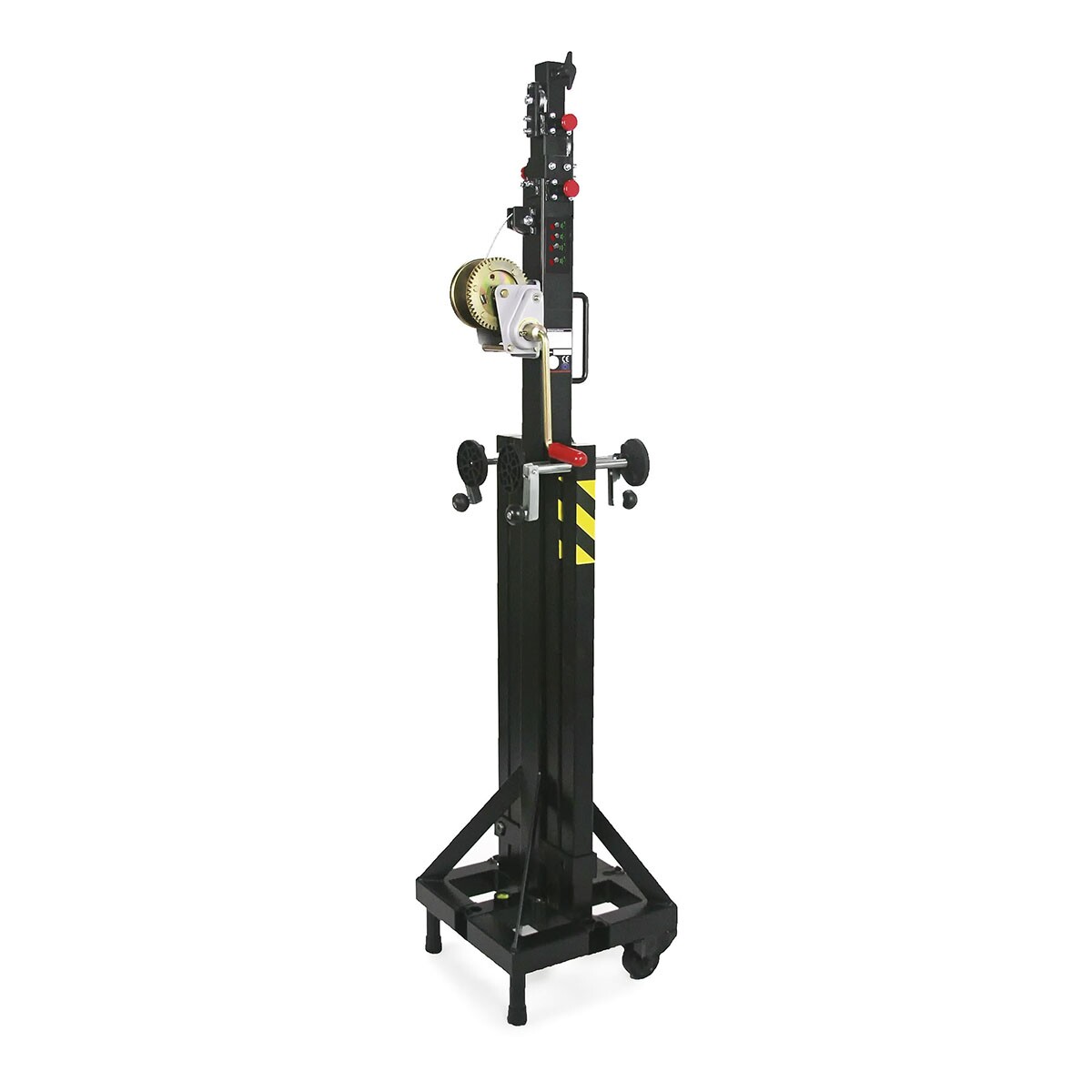 Showgear Mammoth MT-150 Wind-Up top load statief 5,30m - 150kg Showgear Mammoth MT-150 Wind-Up top load statief 5,30m - 150kg
