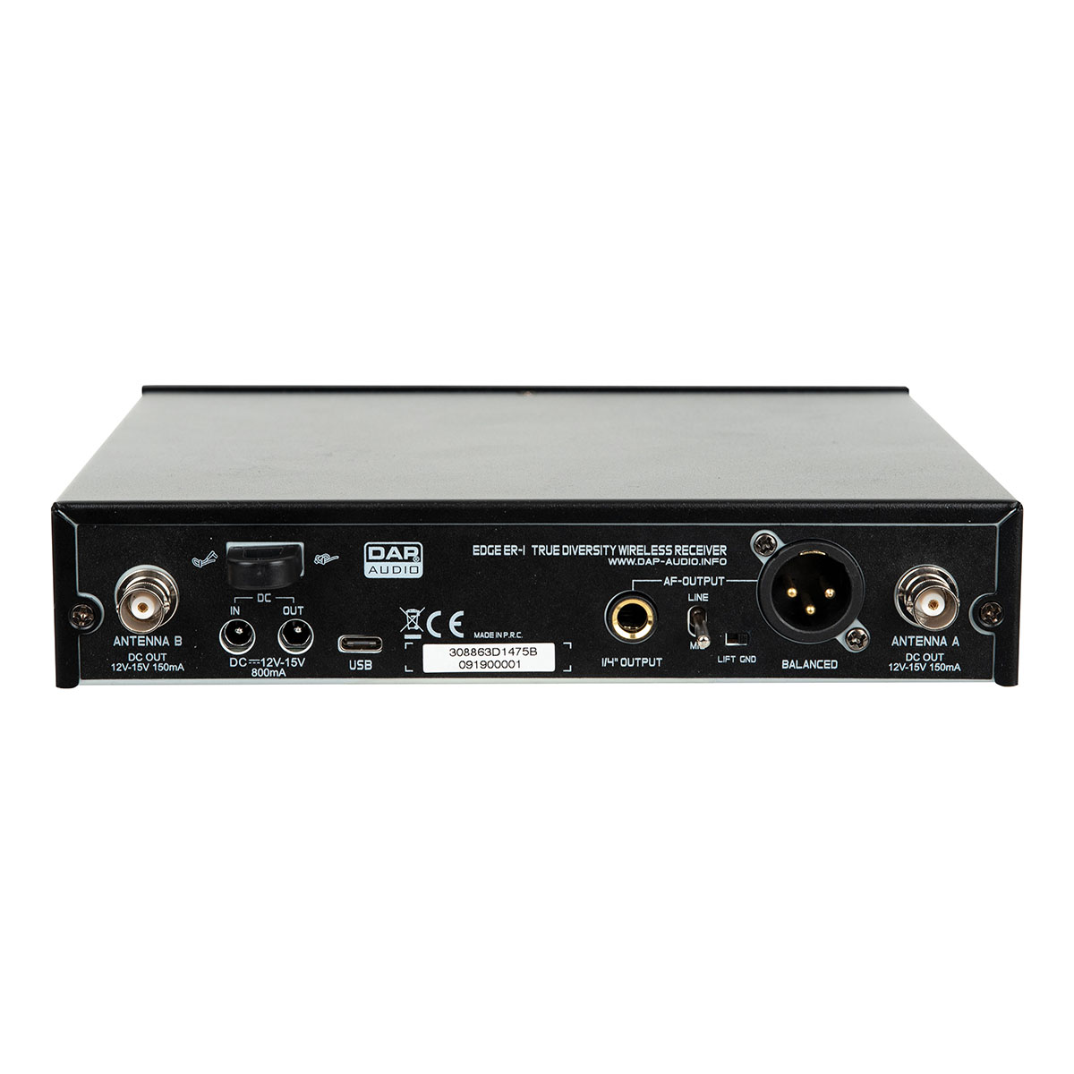 DAP EDGE EBS-1 Draadloos beltpack microfoon systeem DAP EDGE EBS-1 Draadloos beltpack microfoon systeem