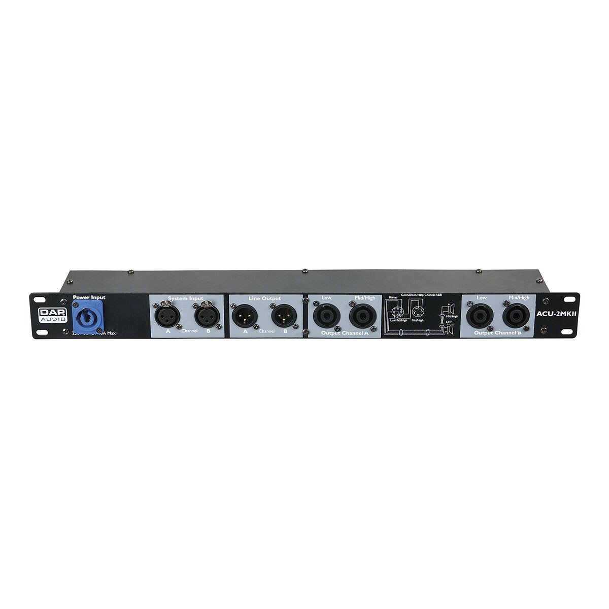 DAP ACU-100 Black Aansluitunit audio DAP ACU-100 Black Aansluitunit audio