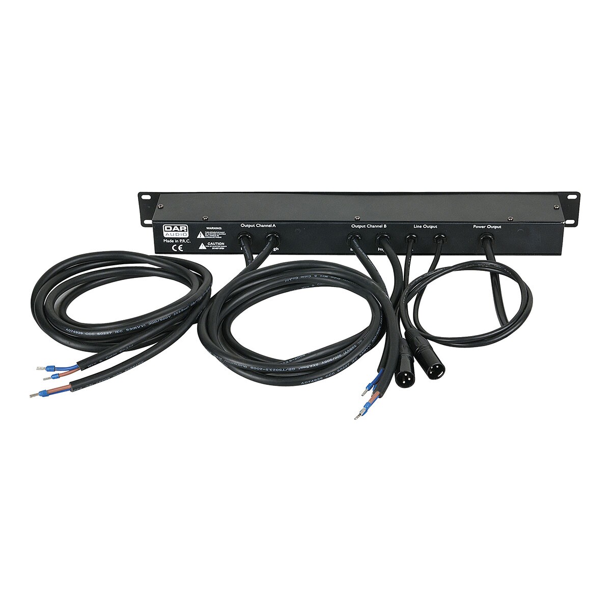 DAP ACU-100 Black Aansluitunit audio DAP ACU-100 Black Aansluitunit audio