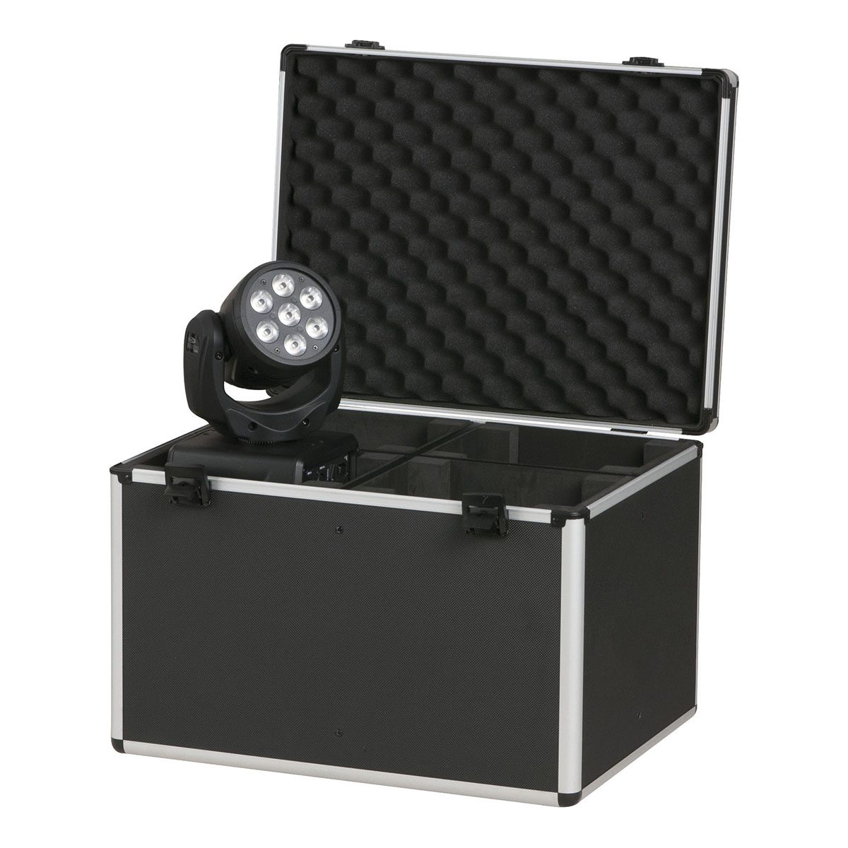 DAP Value Line flightcase voor 4x Showtec Kanjo Spot / Wash DAP Value Line flightcase voor 4x Showtec Kanjo Spot / Wash