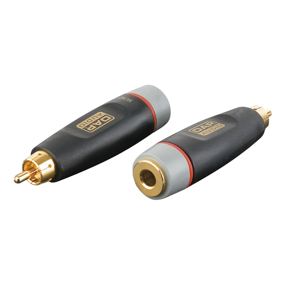 DAP XGA05 - Verloop-plug Jack female naar RCA male DAP XGA05 - Verloop-plug Jack female naar RCA male