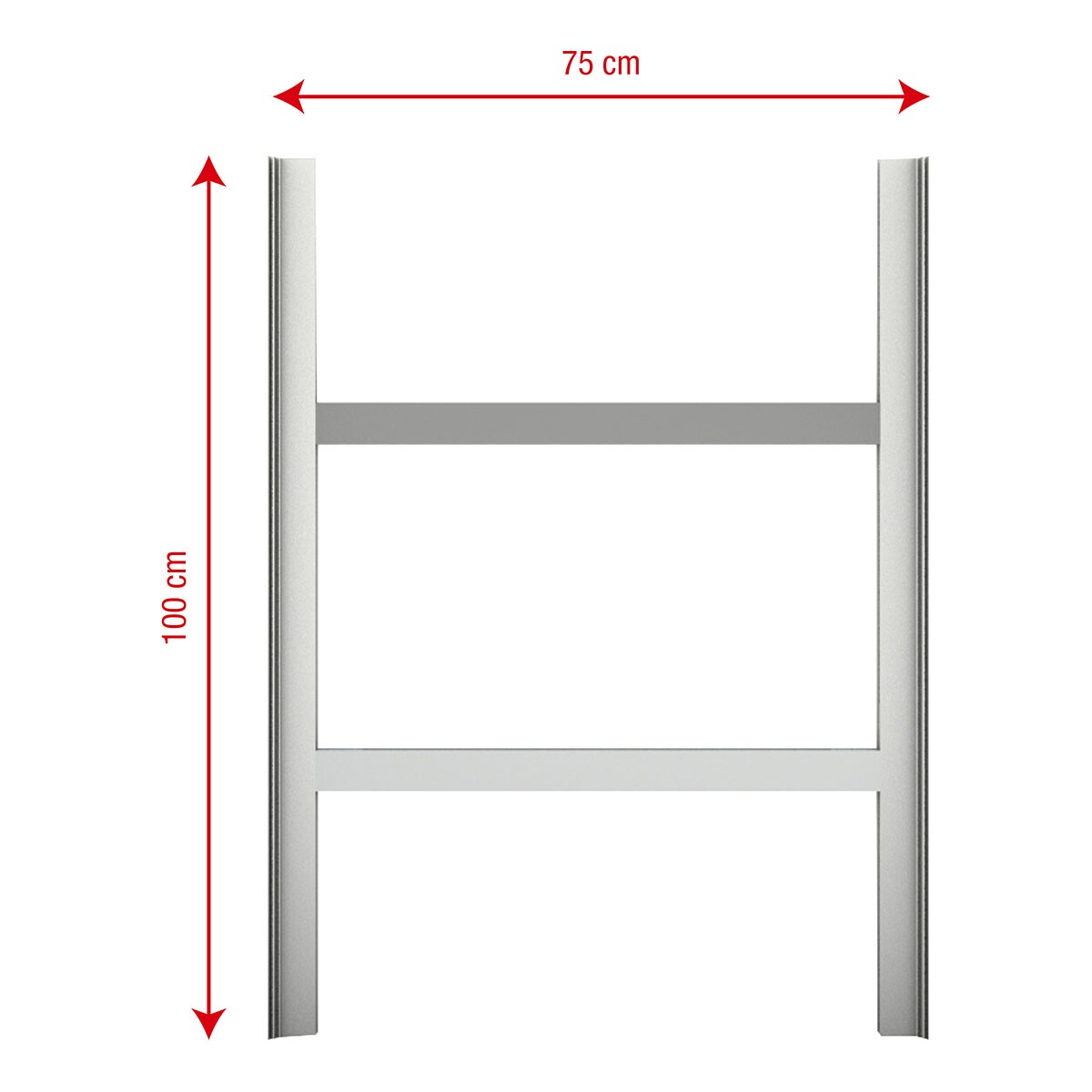 WENTEX® SET Frame - H Module 100x75cm (HxB) WENTEX® SET Frame - H Module 100x75cm (HxB)