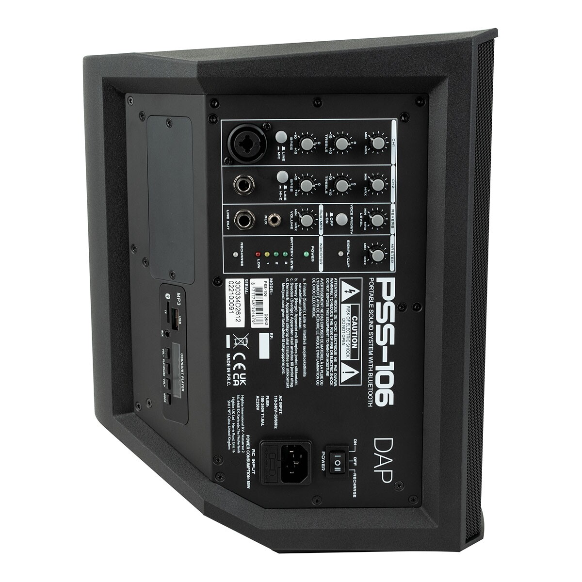 DAP PSS-106 Accu Luidspreker DAP PSS-106 Accu Luidspreker