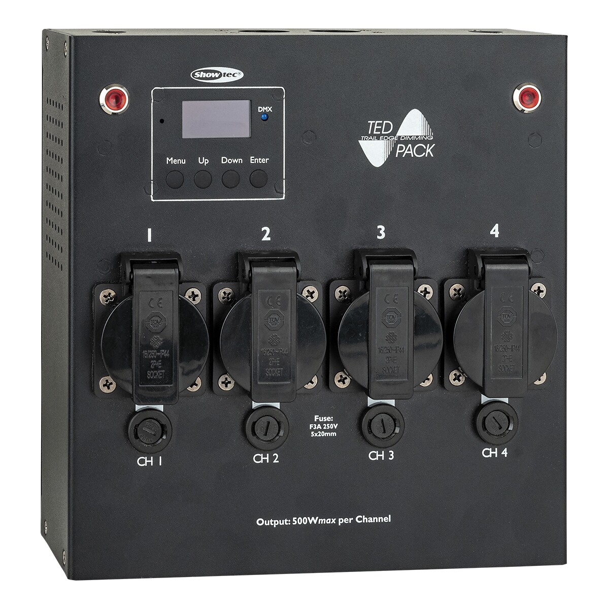 Showtec TED Pack 4-Kanaals dimmer pack