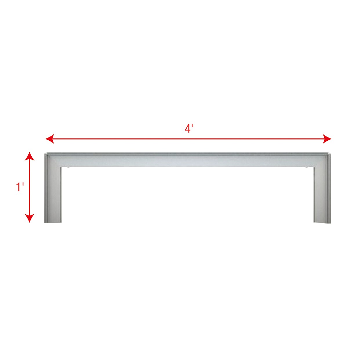 WENTEX® SET Frame - A Module 1' x 4' (HxB) WENTEX® SET Frame - A Module 1' x 4' (HxB)