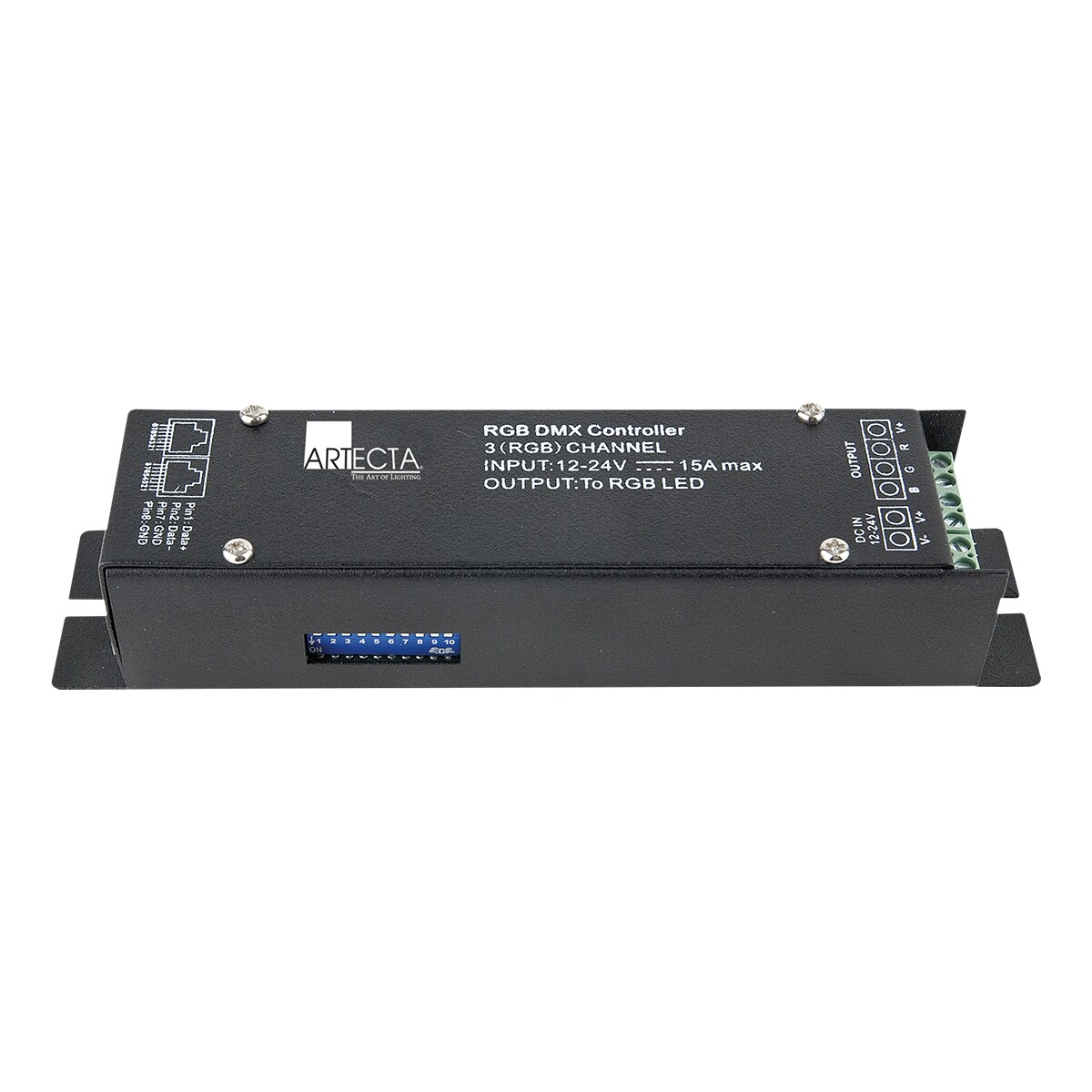 Artecta LED RGB DMX Controller 3 Kanalen Artecta LED RGB DMX Controller 3 Kanalen