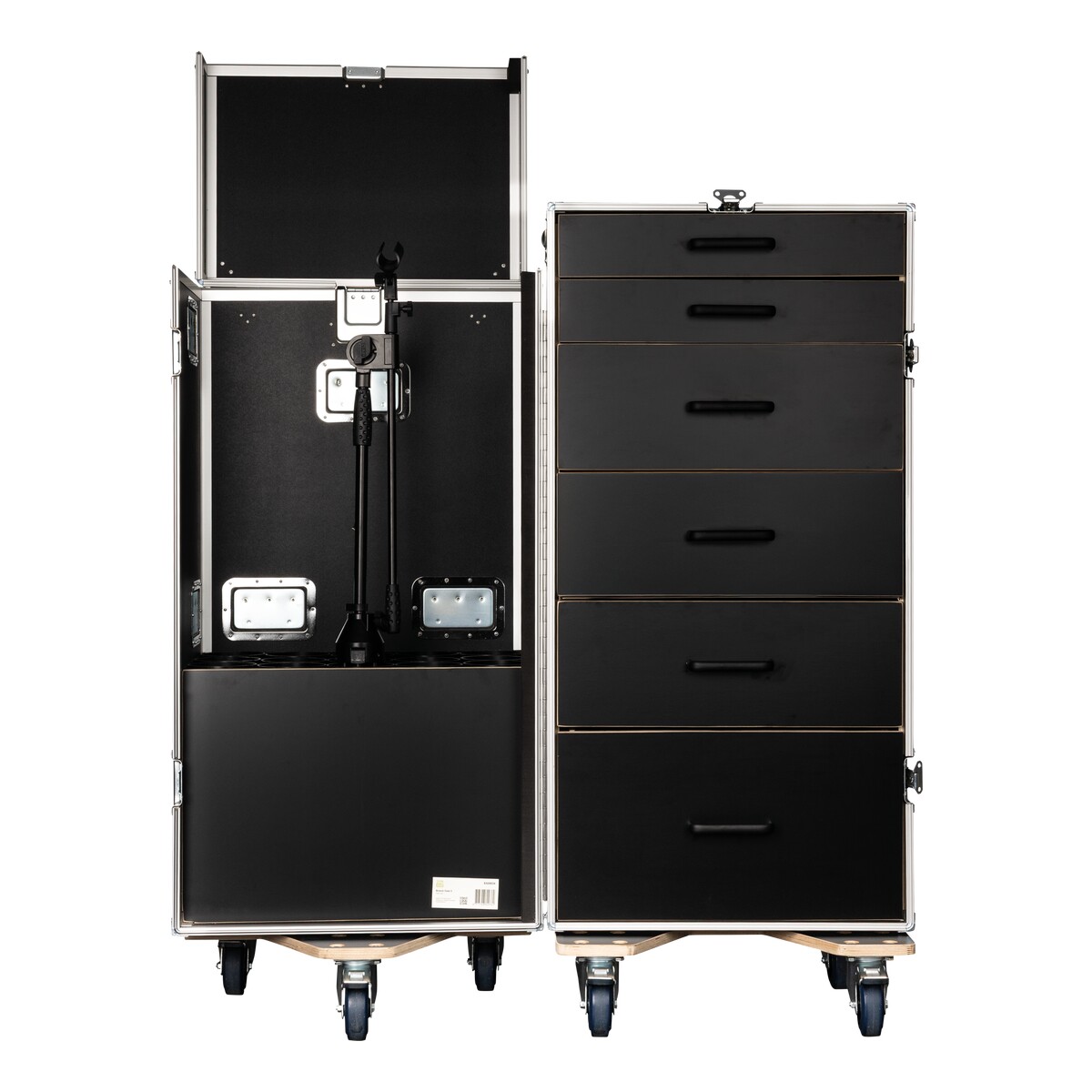 Showgear Drawer Case 3 microfoon flightcase – Met 6 lades en plaats voor 15 microfoonstatieven Showgear Drawer Case 3 microfoon flightcase – Met 6 lades en plaats voor 15 microfoonstatieven