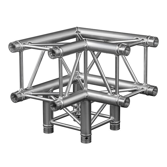 Prolyte X30V vierkant truss C012 3-weg 90 graden Prolyte X30V vierkant truss C012 3-weg 90 graden