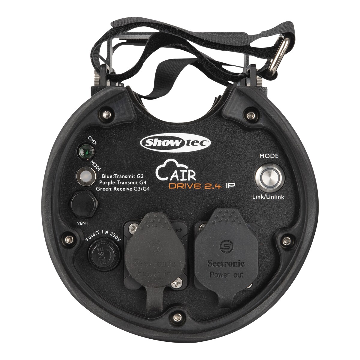 Showtec AirDrive 2.4 IP 3-pin XLR Draadloze DMX512 Zender/Ontvanger & Splitter - Geschikt voor Buitengebruik (IP65) Showtec AirDrive 2.4 IP 3-pin XLR Draadloze DMX512 Zender/Ontvanger & Splitter - Geschikt voor Buitengebruik (IP65)