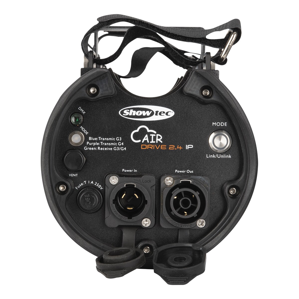 Showtec AirDrive 2.4 IP 3-pin XLR Draadloze DMX512 Zender/Ontvanger & Splitter - Geschikt voor Buitengebruik (IP65) Showtec AirDrive 2.4 IP 3-pin XLR Draadloze DMX512 Zender/Ontvanger & Splitter - Geschikt voor Buitengebruik (IP65)