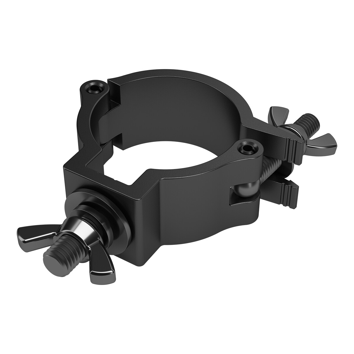 FORTEX Slimline Half Coupler truss klem WLL 100kg buis Ø48-51mm zwart FORTEX Slimline Half Coupler truss klem WLL 100kg buis Ø48-51mm zwart