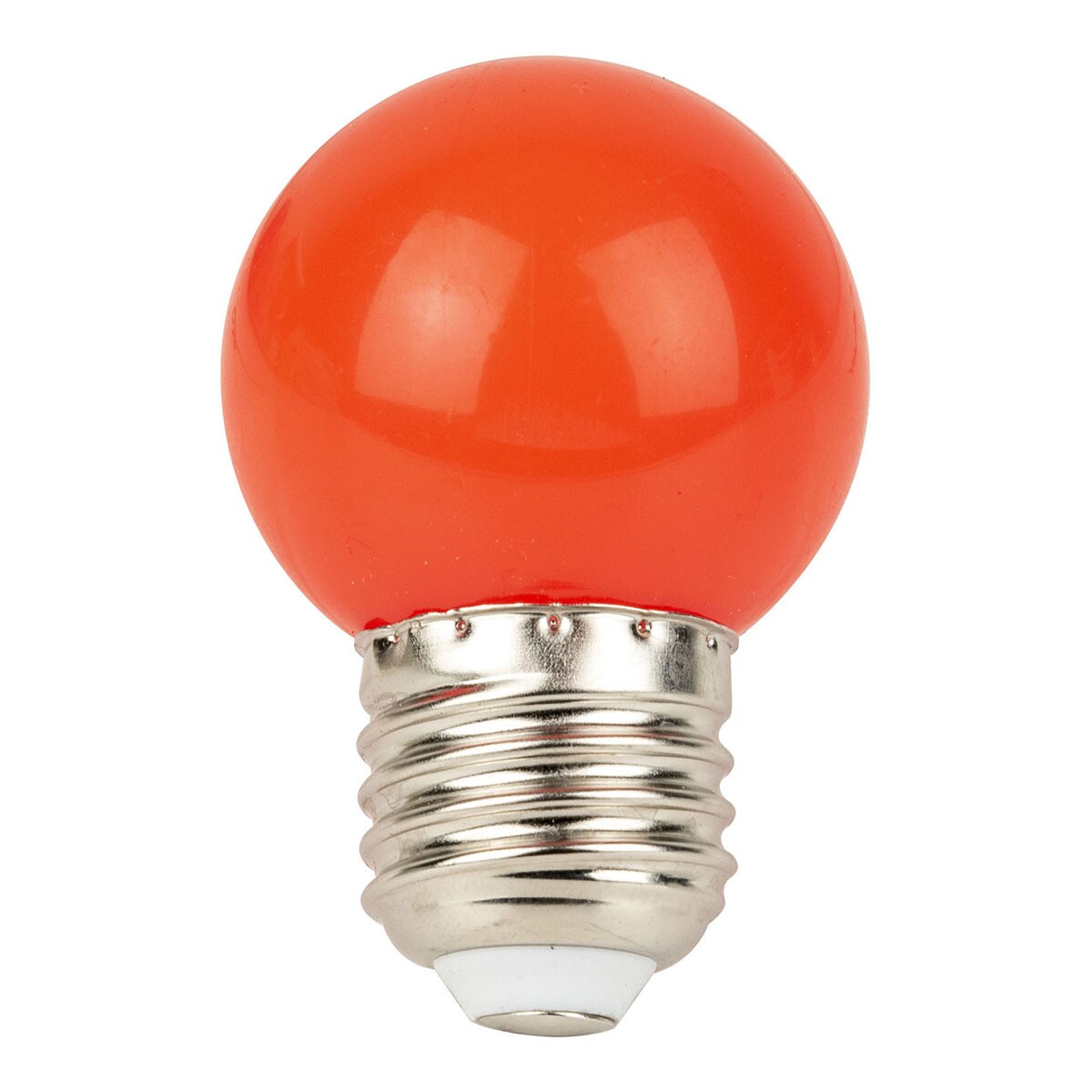 Showgear G45 LED lamp E27 - rood Showgear G45 LED lamp E27 - rood